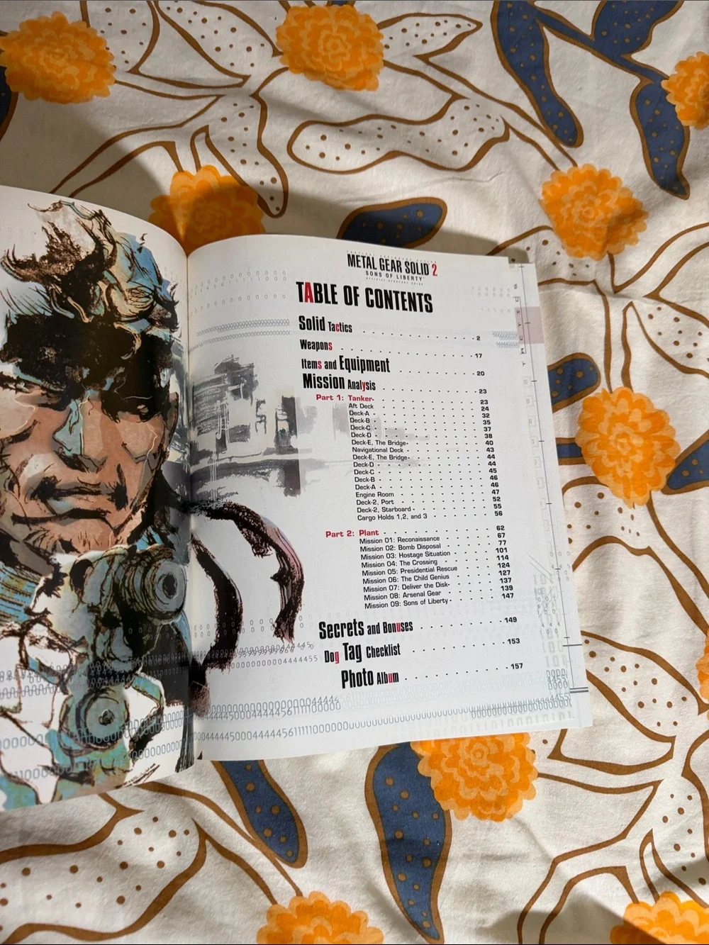 Metal Gear Solid 2: Sons of Liberty Official Guide - White/Red